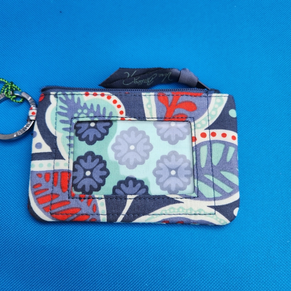 Vera Bradley Nomadic Floral Zip ID Case